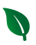 Feuille Verte : L'icône de la Nature et l'Écologie Feuille verte simple et stylisée sur fond noir, symbole de nature, écologie ou croissance végétale.